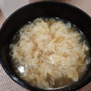 ふわとろ⭐中華たまごスープ
